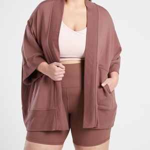 Athleta Lotus Wrap XL Blush New with Tags